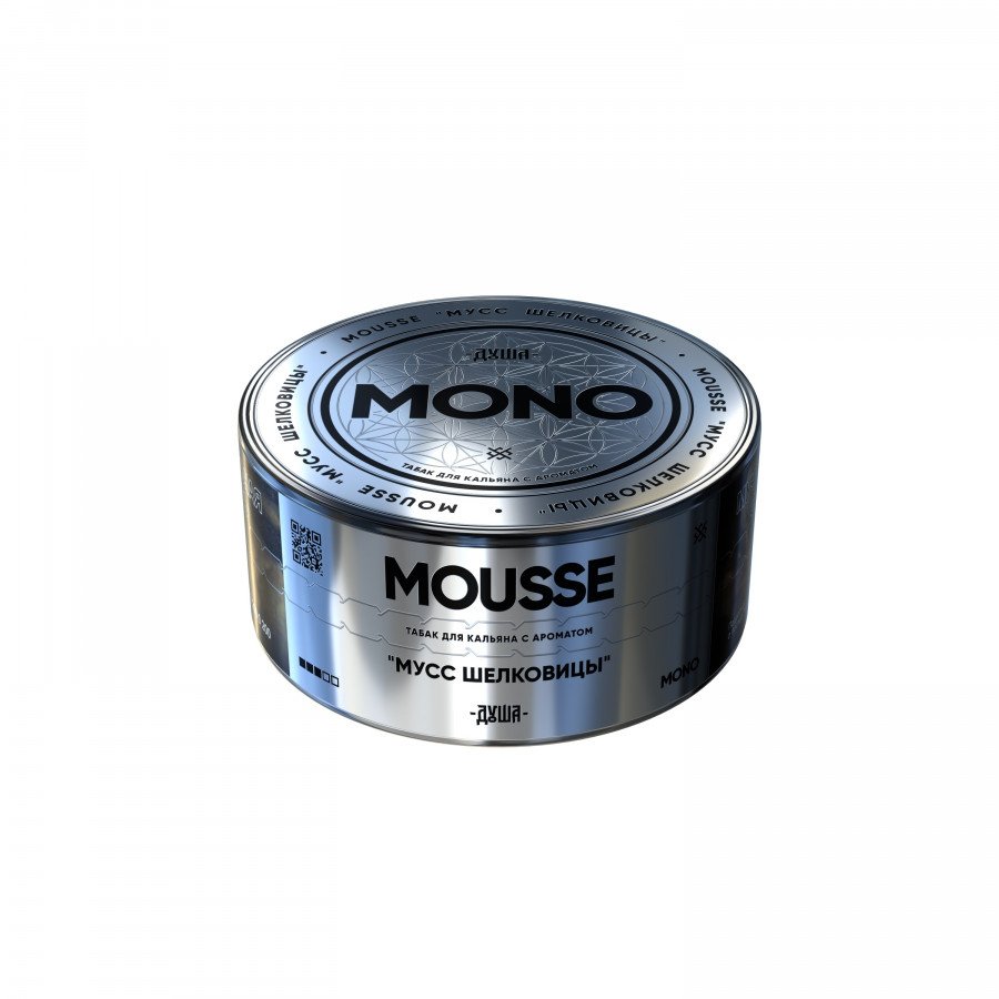 Фото и внешний вид — Табак для кальяна ДУША MONO 25гр - Mousse (Мусс Шелковицы)