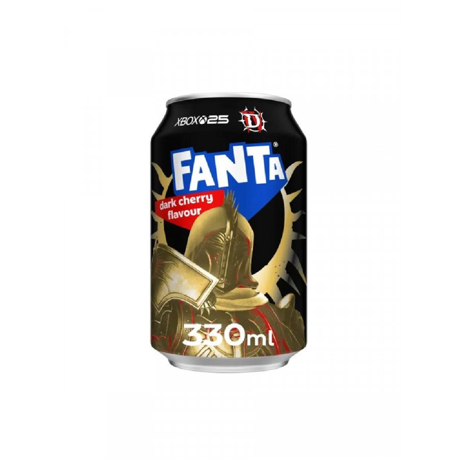 Фото и внешний вид — Fanta - Dark Cherry 330мл