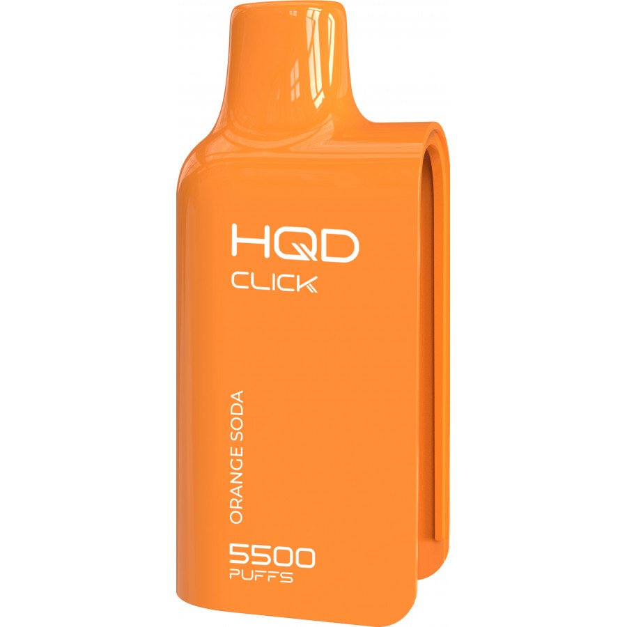 Фото и внешний вид — Картридж HQD CLICK - Orange Soda (Апельсиновая газировка)