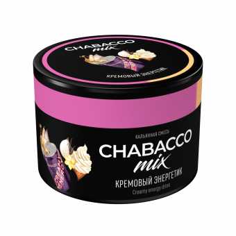 Смесь для кальяна Chabacco 40г medium - Creamy Enegry Drink (Кремовый энергетик)