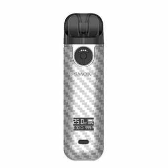 Набор SMOK NOVO4 Pod - Silver Carbon Fiber (800мАч)