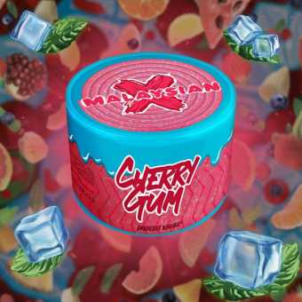 Смесь для кальяна MALAYSIAN X - Cherry Gum (Вишневая жвачка) 50гр