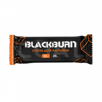 Уголь BLACKBURN Брикет (25мм 12шт)