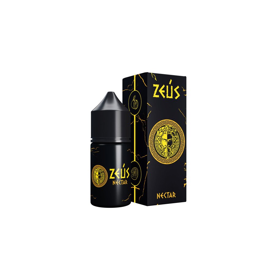 Фото и внешний вид — Жидкость ZEUS BLACK SALT - Nectar (Персик Маракуйя) 30мл 20мг