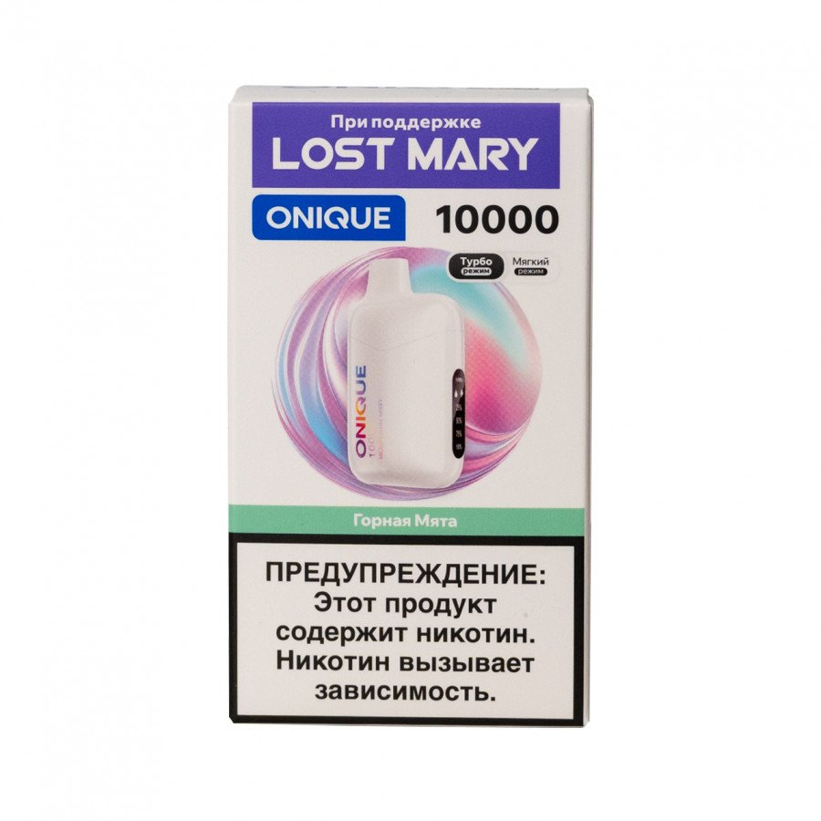 Фото и внешний вид — ONIQUE 10000 - Горная Мята