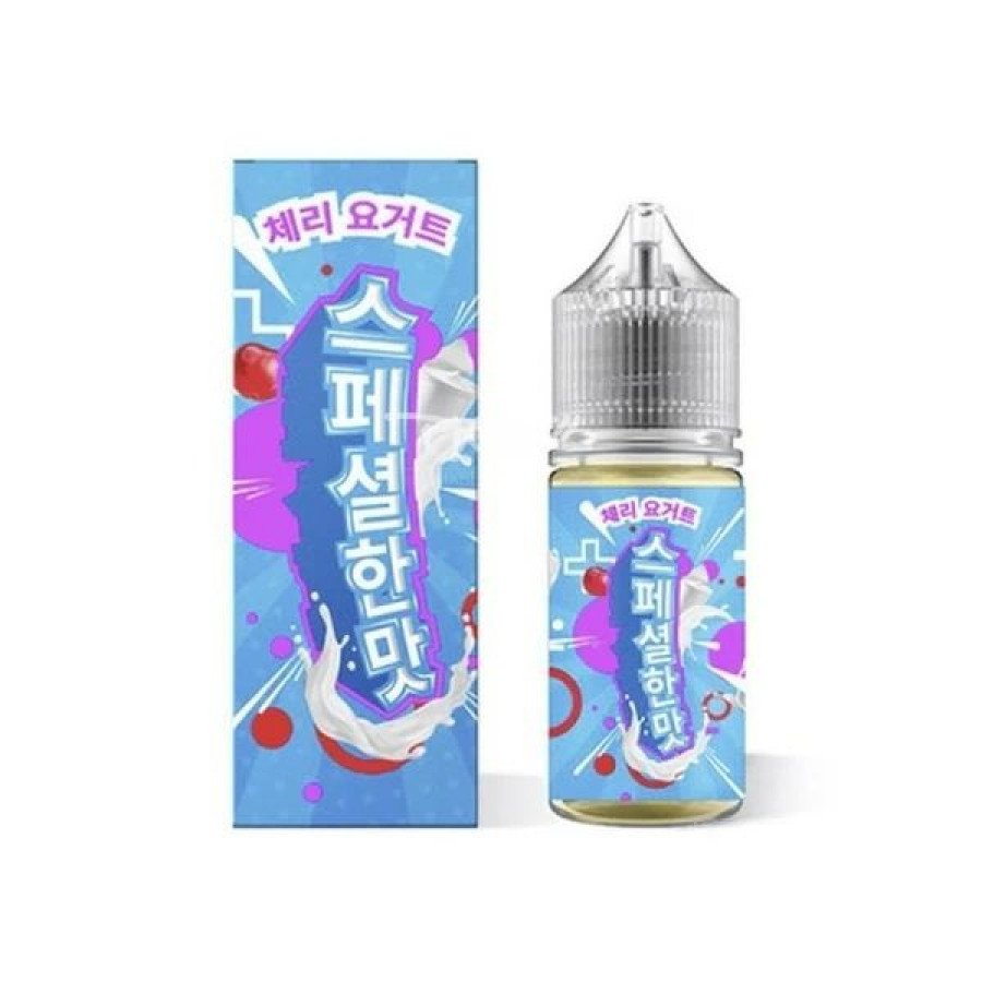 Фото и внешний вид — Жидкость KOREAN SPECIAL SALT - Cherry Yogurt (Вишневый йогурт) 30мл 20мг
