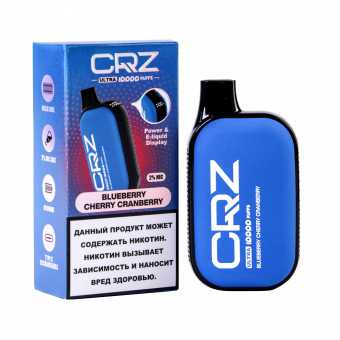 CRZ 10000 ULTRA - Черника Вишня Клюква (Blueberry Cherry Cranberry)