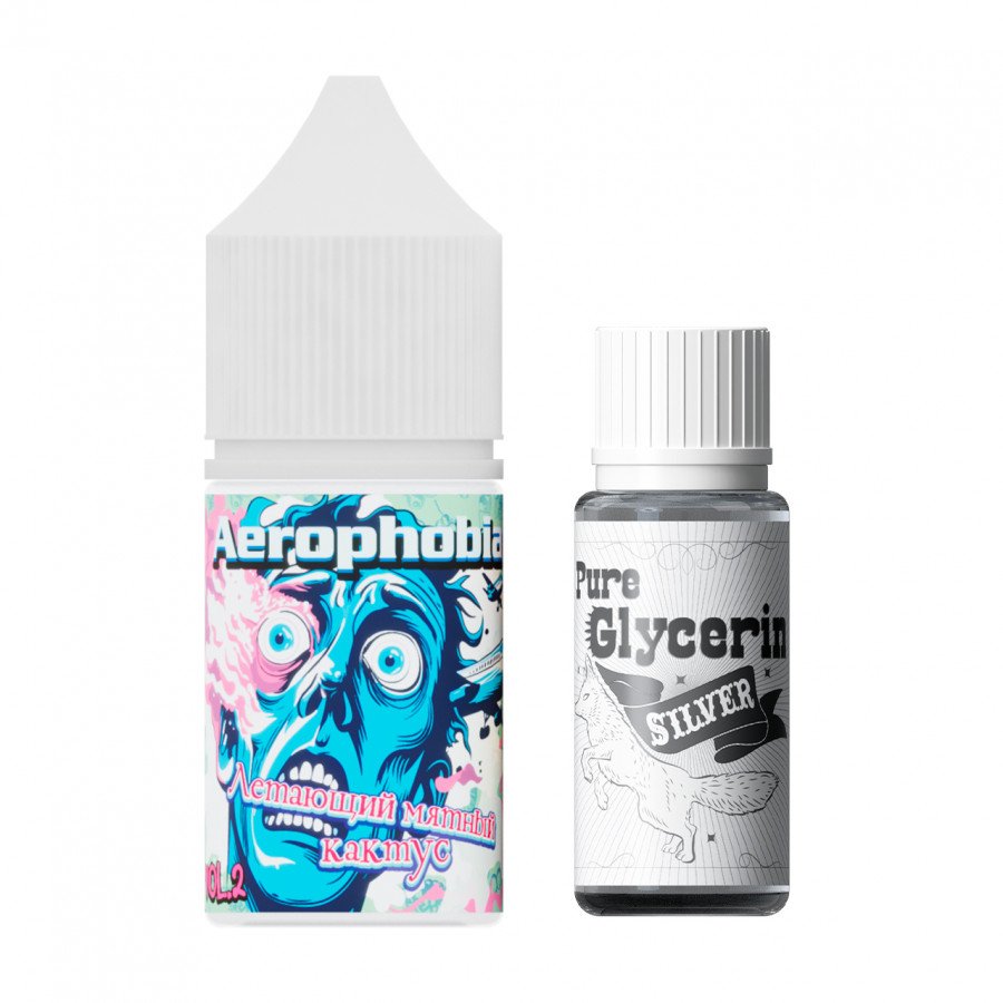 Фото и внешний вид — Конструктор SCHIZOPHRENIA - Aerophobia (Мятный Кактус) 30мл 0мг