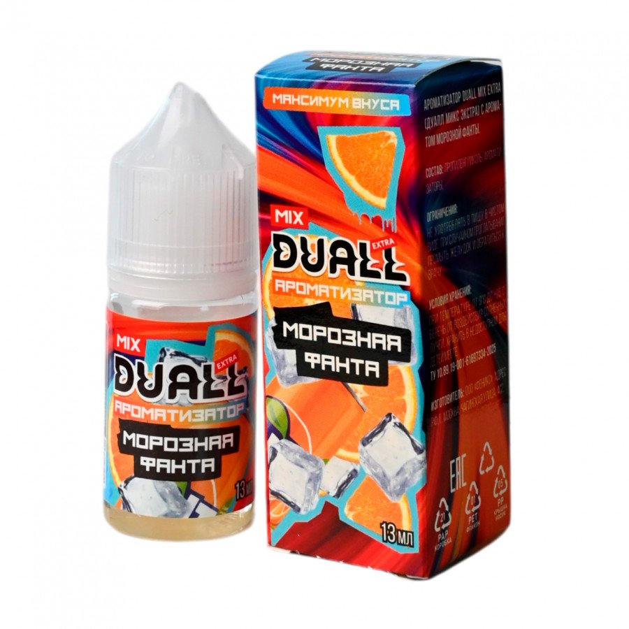 Фото и внешний вид — Конструктор DUALL MIX EXTRA - Морозная Фанта 30мл 0мг