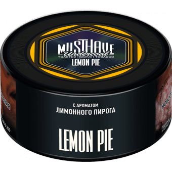 Табак для кальяна MUST HAVE 125гр - Lemon Pie (с ароматом Лимонного пирога)