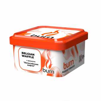 Табак для кальяна BURN 200г - Belgian Waffle (Бельгийские вафли)