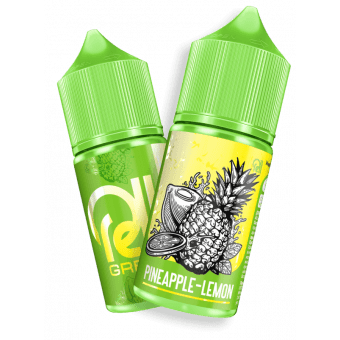 Жидкость RELL GREEN SALT - Pineapple Lemon (Ананас лимон) 30мл 20мг