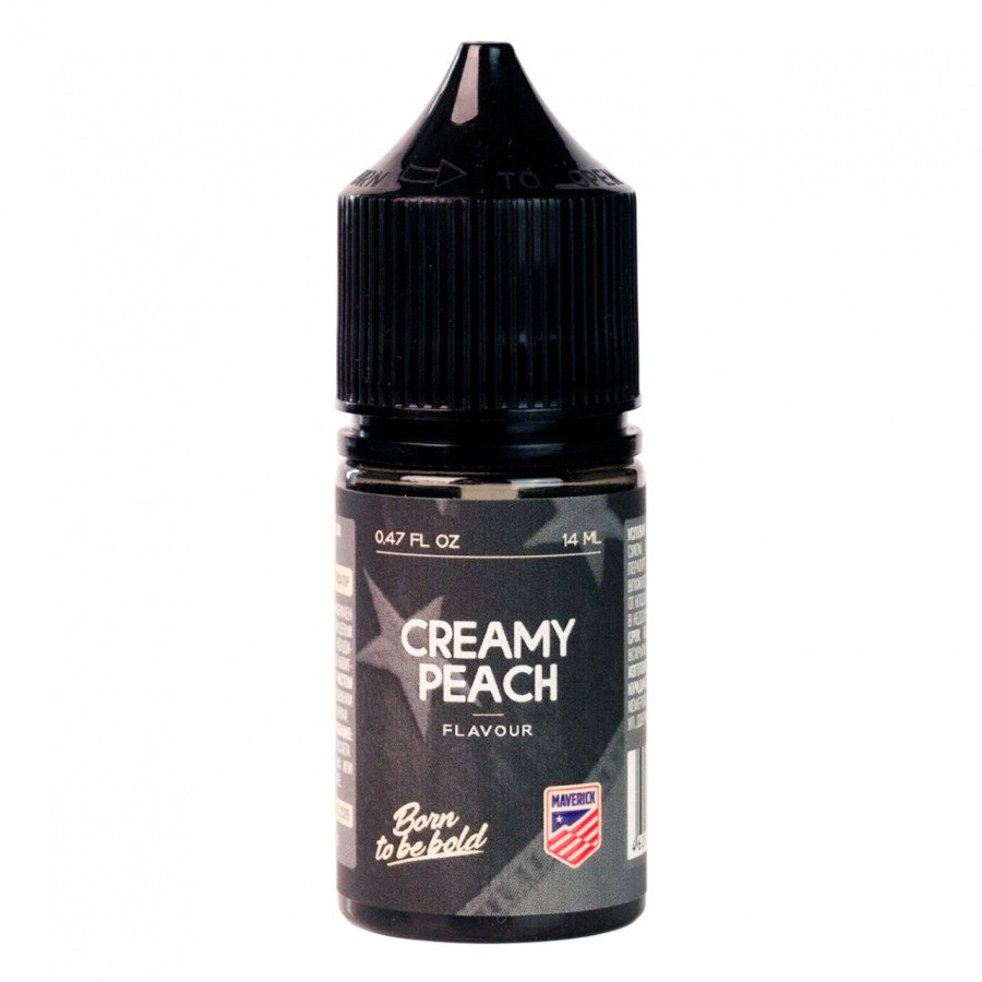 Фото и внешний вид — Конструктор MAVERICK - Creamy Peach (Персиковый Йогурт) 30мл 0мг