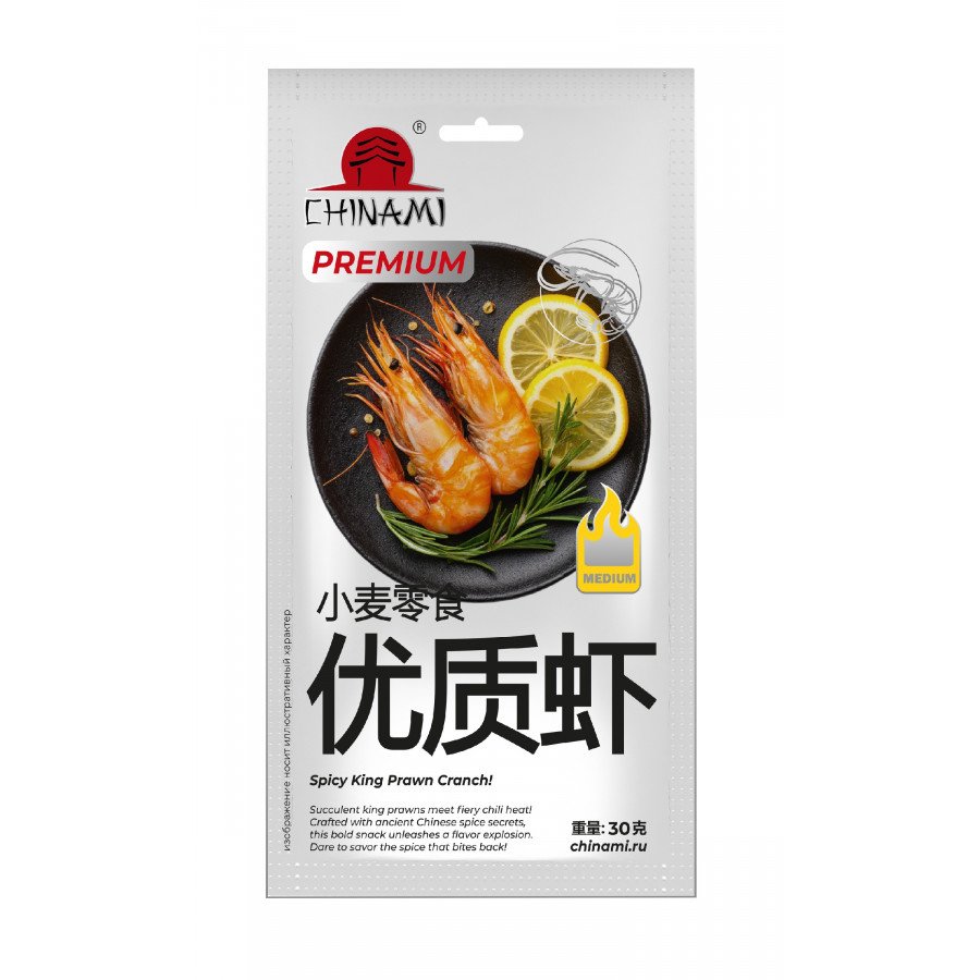 Фото и внешний вид — Снековый продукт CHINAMI - Премиум 30г