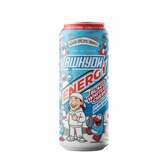 Энергетический напиток АШКУDИ Energy - Blago White Cherry (Белая Вишня) 450мл