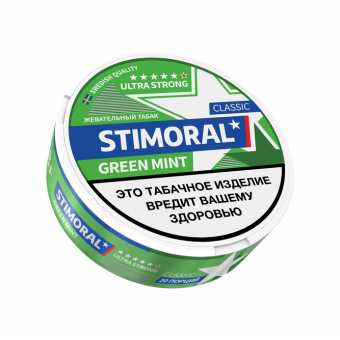 Табак STIMORAL CLASSIC - Green Mint 10г