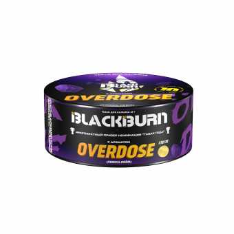Табак для кальяна BURN BLACK 25гр - Overdose (Лимон лайм)