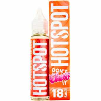 Жидкость HOTSPOT DON'T CHEW IT SALT - Juicy Peach (Жвачка персиковая) 30мл 18мг