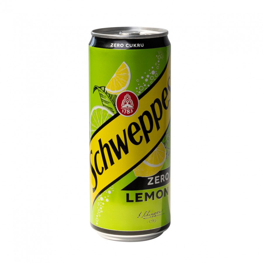 Фото и внешний вид — Schweppes - Lemon Zero 330мл