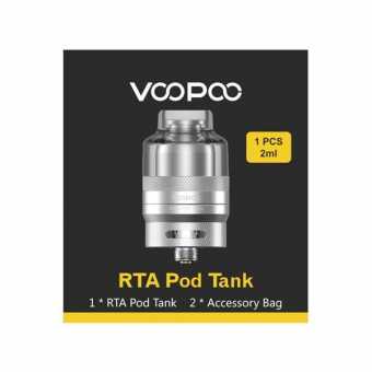 Бак RTA Voopoo 26мм 2мл (Стальной)