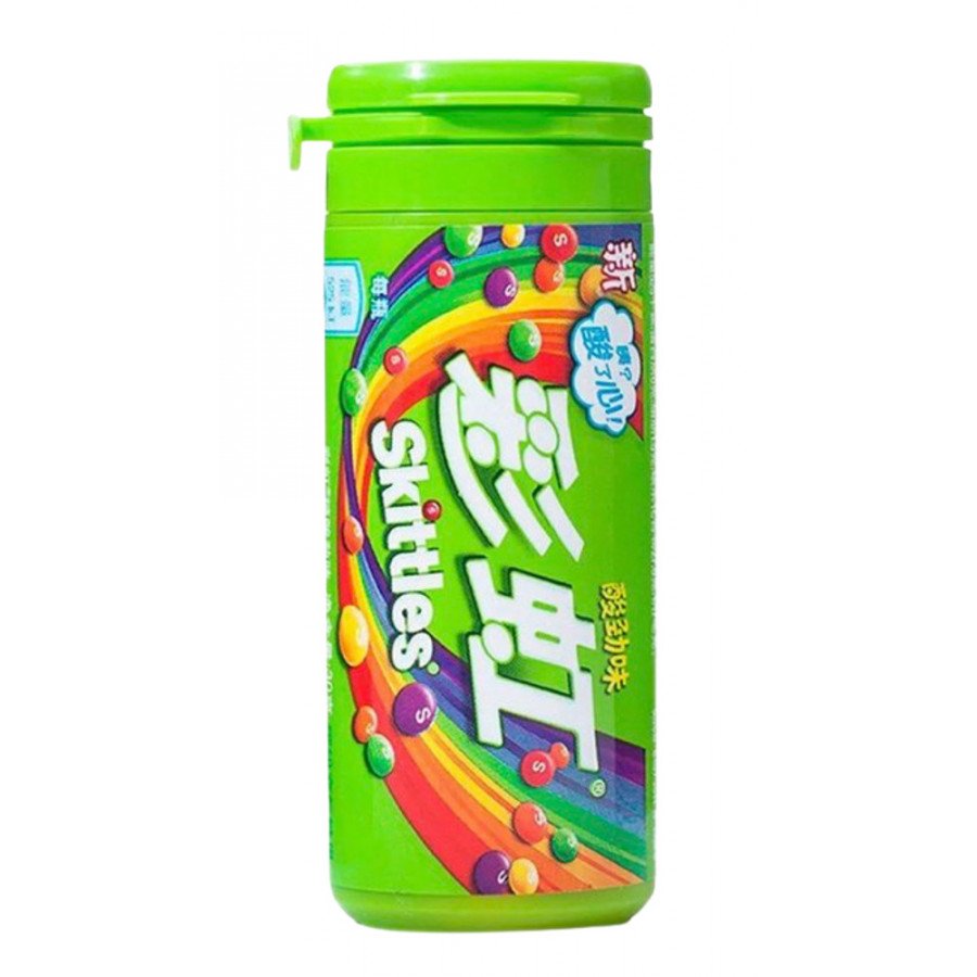 Фото и внешний вид — Skittles Sour в банке 30г (12шт/уп)