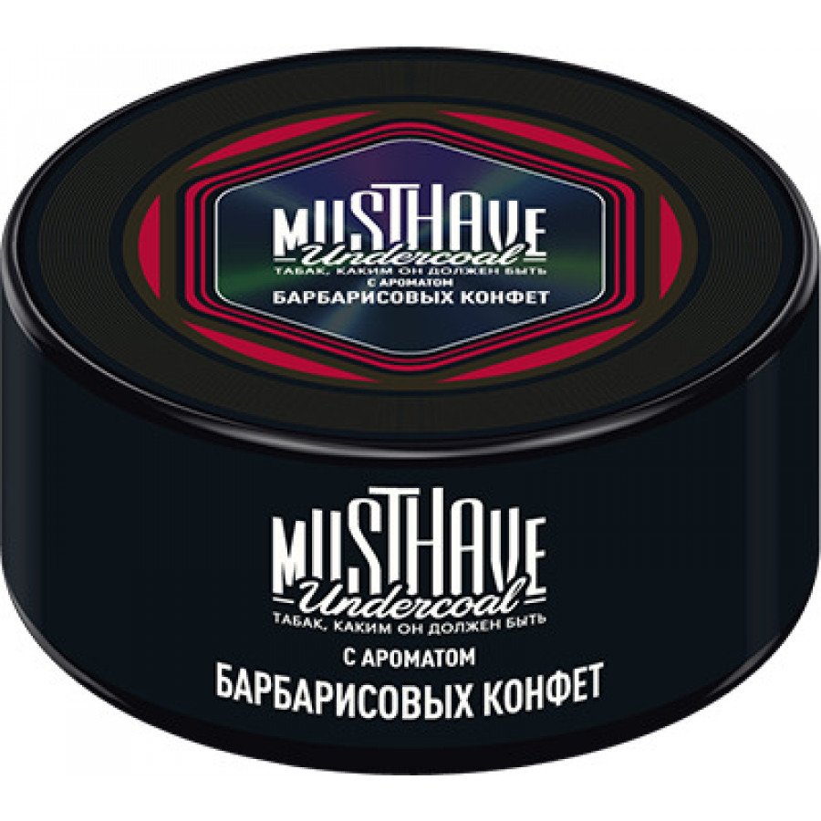 Фото и внешний вид — Табак для кальяна MUST HAVE 25г - с ароматом Барбарисовых Конфет