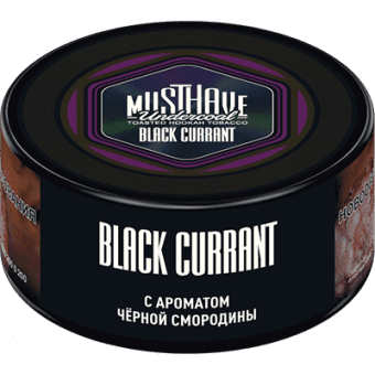 Табак для кальяна MUST HAVE 25гр - Black Currant (с ароматом Черной смородины)