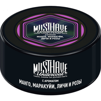 Табак для кальяна MUST HAVE 25г - с ароматом Манго, Маракуйи, Личи и Розы