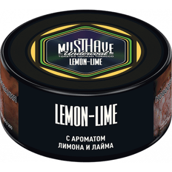 Табак для кальяна MUST HAVE 25гр - Lemon Lime (с ароматом Лимон Лайм)