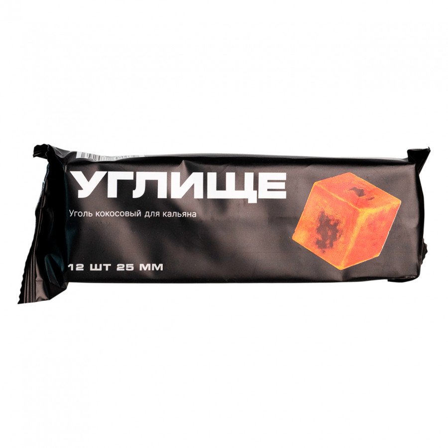 Фото и внешний вид — Уголь УГЛИЩЕ Брикет (25мм 12шт)