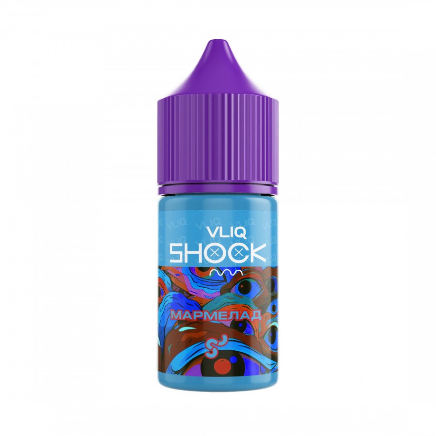 Фото и внешний вид — Жидкость VLIQ SHOCK SALT - Marmalade (Мармелад) 27мл 0мг