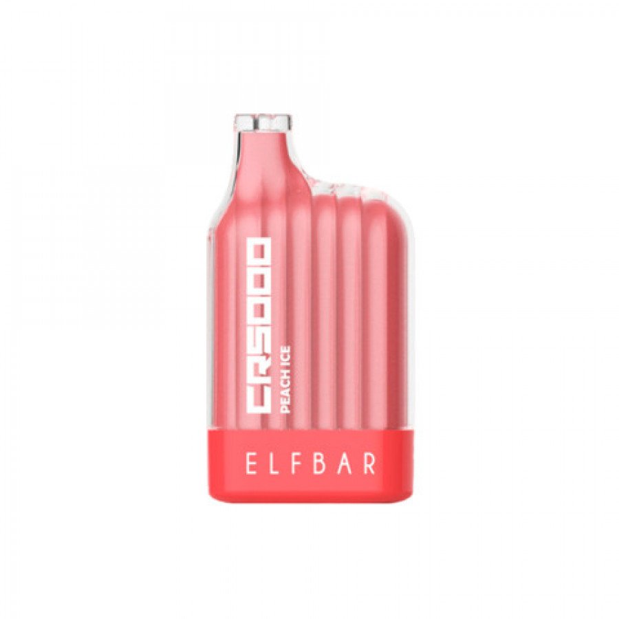 Фото и внешний вид — Персональный испаритель ELF BAR 5000 - Ледяной Персик
