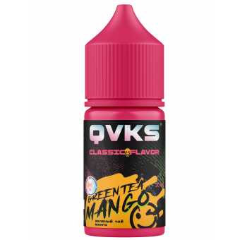 Жидкость QVKS Classic - Зеленый Чай с Манго 30мл 20мг