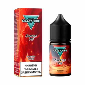 Жидкость CRAZY VIBE SALT - Cactus Fig (Кактус Инжир) 30мл strong