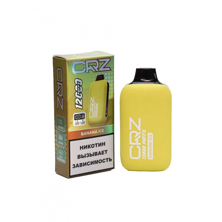 Фото и внешний вид — CRZ 12000 - Banana Ice (Банан со льдом)