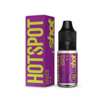 Жидкость HOTSPOT SHOT SALT - Grape Apple (Виноград яблоко) 10мл strong