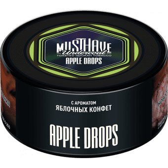 Табак для кальяна MUST HAVE 125гр - Apple Drops (с ароматом Яблочных конфет)