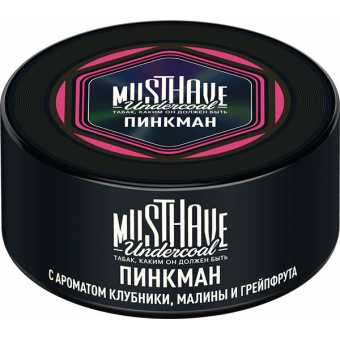 Табак для кальяна MUST HAVE 125г - с ароматом Пинкман (Клубника Малина Грейпфрут)