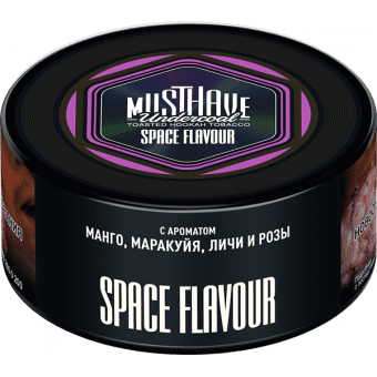 Табак для кальяна MUST HAVE 125гр - Space Flavour (с ароматом Манго, Маракуйя, личи и розы) 