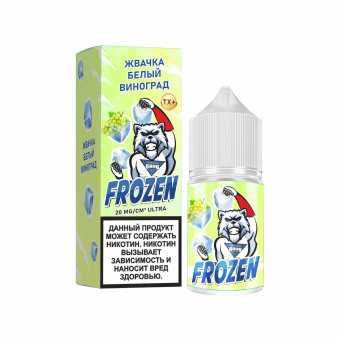 Жидкость GANG FROZEN SALT - Жвачка Белый Виноград 30мл strong