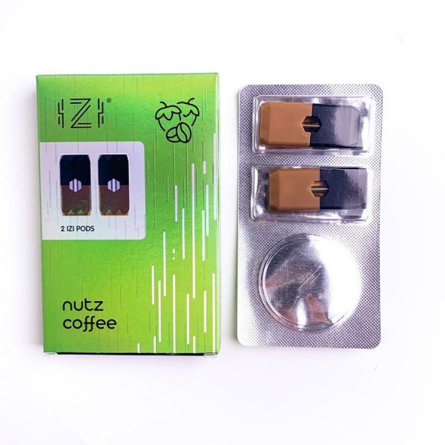 Фото и внешний вид — Картридж IZI - Nuts Coffee (Ореховый кофе) 0.7мл 2шт