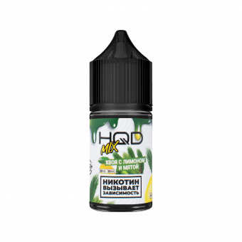 Жидкость HQD MIX IT SALT - Хвоя с лимоном и мятой 30мл strong