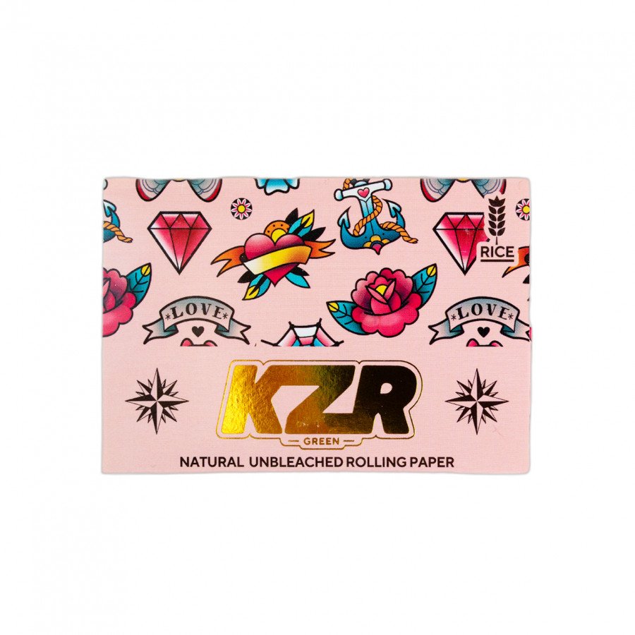 Фото и внешний вид — Сигаретная бумага с типсами Q&Q. Tips Mag-Round kzr2 Pink