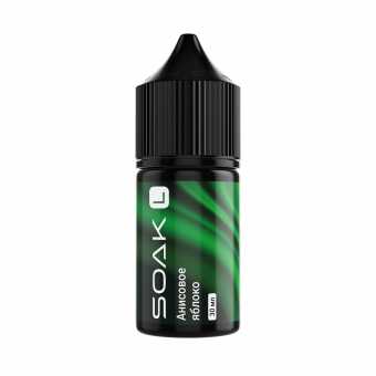 Жидкость SOAK SALT - Anise Apple (Анисовое Яблоко) 30мл 20мг