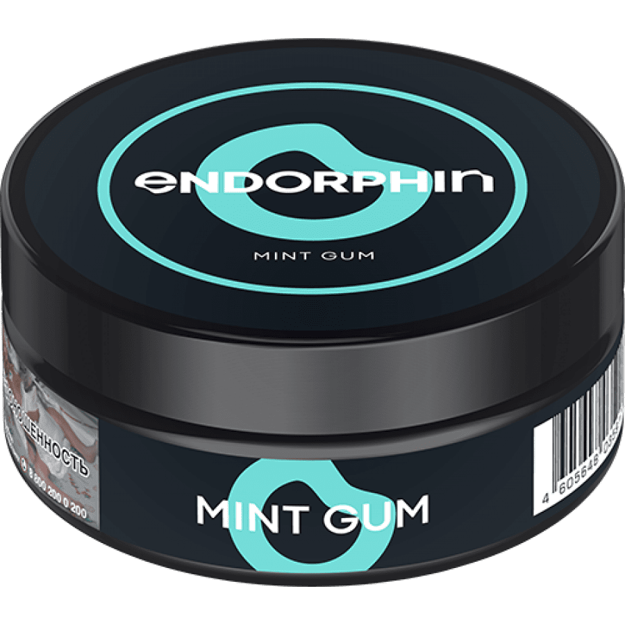 Фото и внешний вид — Табак для кальяна ENDORPHIN 125г - Mint Gum (Мятная жвачка)
