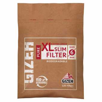 Фильтры сигаретные GIZEH Pure XL 6мм (120шт) 
