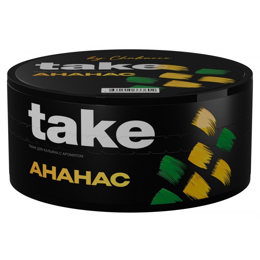 Фото и внешний вид — Табак для кальяна TAKE 100г - Ананас