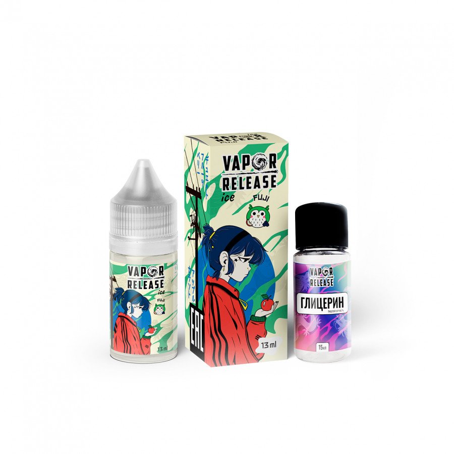Фото и внешний вид — Конструктор VAPOR RELEASE - Fuji (Яблоко с Черной Смородиной) 30мл 0мг