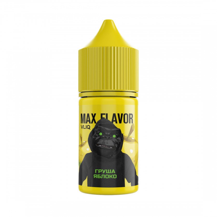 Фото и внешний вид — Жидкость VLIQ MAX FLAVOUR SALT - Груша Яблоко 27мл 0мг