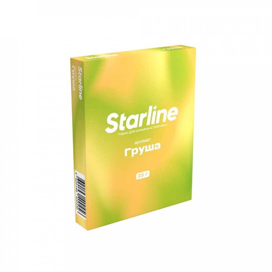 Фото и внешний вид — Табак для кальяна Старлайн (Груша), 25 г
